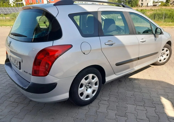 Peugeot 308 cena 19700 przebieg: 195298, rok produkcji 2012 z Janowiec Wielkopolski małe 191